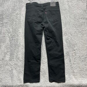 Levis 541‎ Jeans Mens 34x30 Black Straight Athletic Taper Stretch Denim